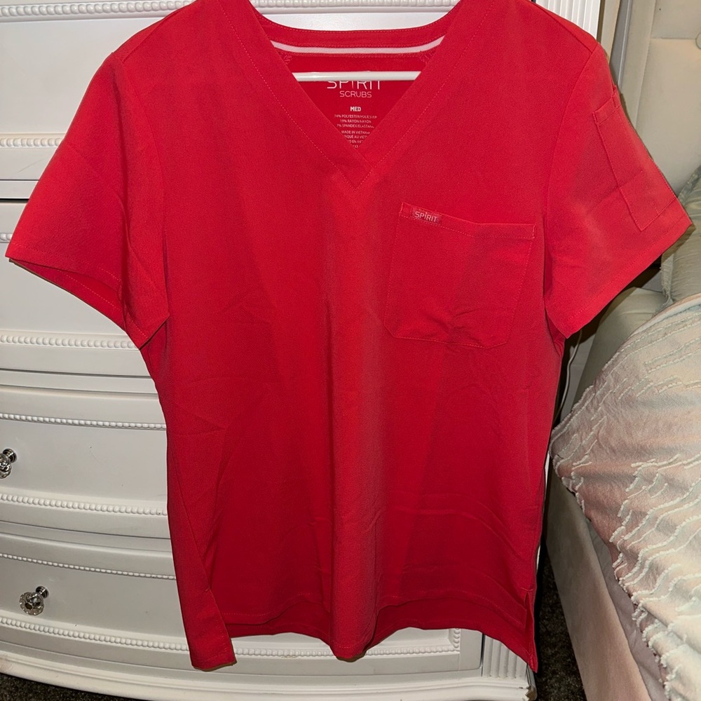 Spirit Scrubs V-Neck Top